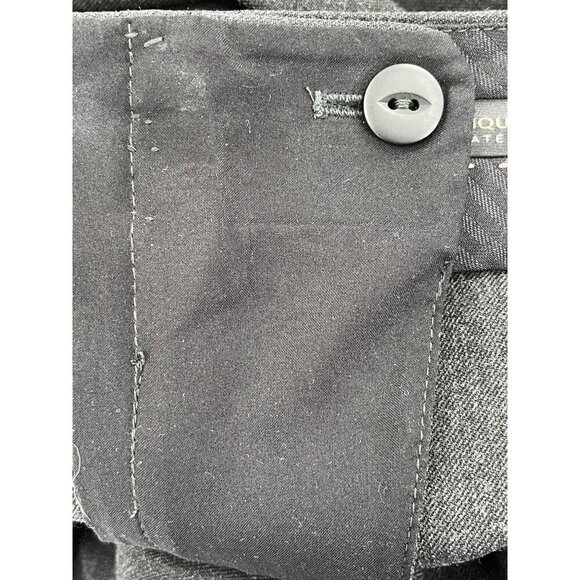 Atelier Classiques Entier Womens Charcoal Gray Dress Pants Size 8 Wool Blend - Picture 7 of 11